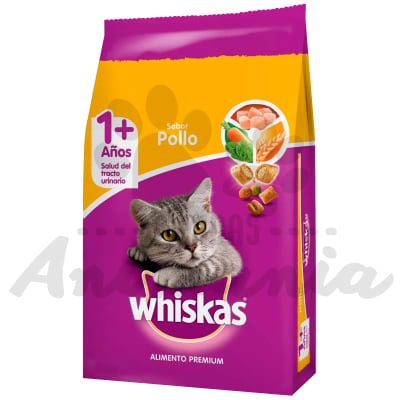 WHISKAS GATO ADULTO POLLO Y LECHE 10 KG