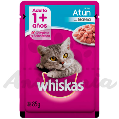 WHISKAS POUCH ATUN 85 GR