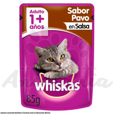 WHISKAS POUCH PAVO 85 GR