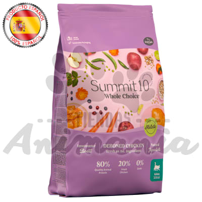 SUMMIT 10 CAT WHOLE CHOICE KITTEN CHICKEN - GATITOS SABOR A POLLO 800 GR1