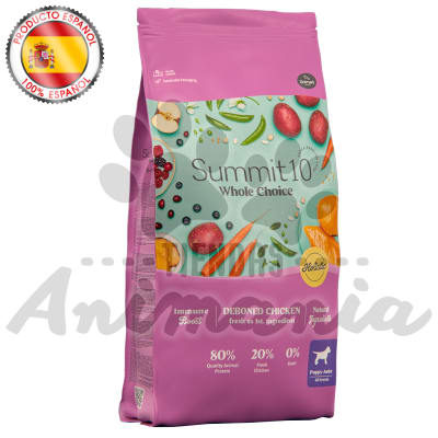 SUMMIT 10 DOG WHOLE CHOICE PUPPY ALL BREEDS - CACHORROS TODAS LAS RAZAS 10 KG1