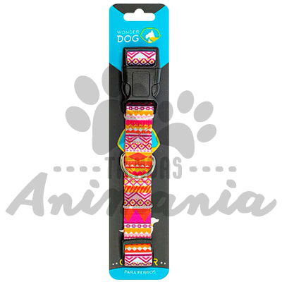 WONDER DOG COLLAR DISEÑO HIPPIE CHIC TALLA S1