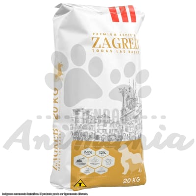 ZAGREB PERROS ADULTOS TODOS LOS TAMAÑOS 20 KG