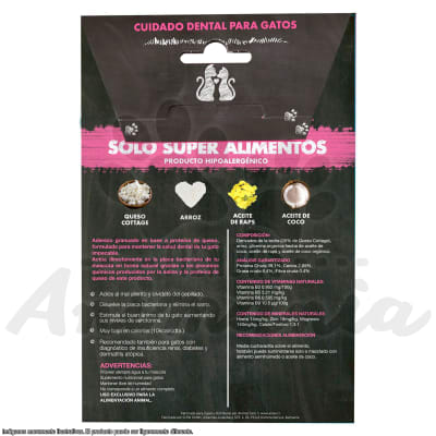 ZUPET QCHEFS DENTAL SNACK GRANULADO GATO 90 GR