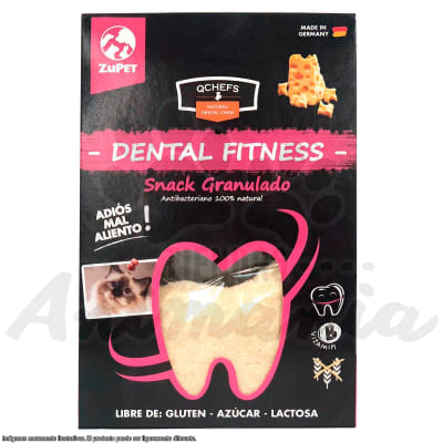 ZUPET QCHEFS DENTAL SNACK GRANULADO GATO 90 GR1