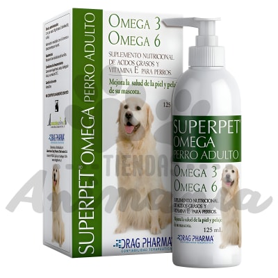 SUPERPET ADULTO OMEGA 3 Y 6 125 ML