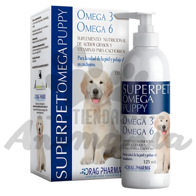 SUPERPET PUPPY OMEGA 3 Y 6 125ML