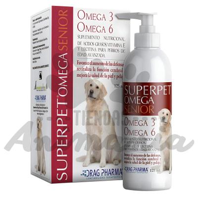 SUPERPET SENIOR OMEGA 3 Y 6 125ML