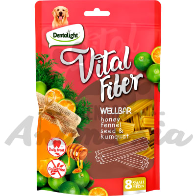 VITAL FIBER WELLBAR 8 PIEZAS PEQUEÑAS MIEL DE SEMILLAS DE HINOJO Y NARANJO ENANO1