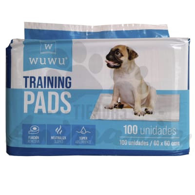 WUWU SABANILLAS DE ENTRENAMIENTO 60 CM * 60 CM 100 UNIDADES