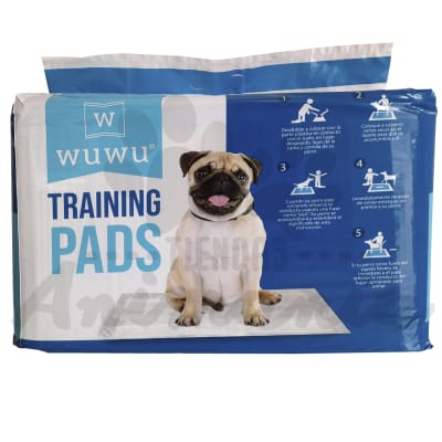 WUWU SABANILLAS DE ENTRENAMIENTO 60 CM * 60 CM 100 UNIDADES