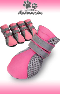 ZAPATOS PARA PERROS REFLECTIVOS TALLA S