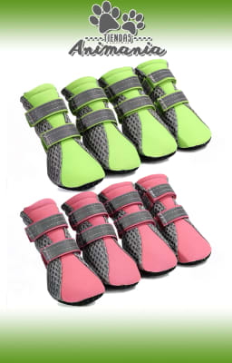 ZAPATOS PARA PERROS REFLECTIVOS TALLA S