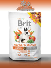 BRIT ANIMALS ALFALFA SNACK PARA ROEDORES 100 GR