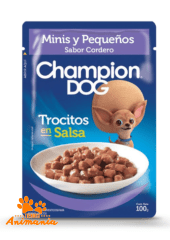 CHAMPION DOG POUCH RAZA PEQUEÑA CORDERO 100 GR