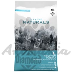 DIAMOND NATURALS FINICKY CAT FÓRMULA PARA GATOS QUISQUILLOSOS RICA EN HARINA DE POLLO Y ARROZ 1 KG (PRODUCTO PRONTO A VENCER)
