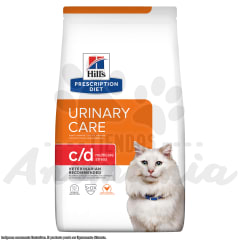 HILLS GATO C/D URINARY CARE MULTICARE STRESS 1.81 KG
