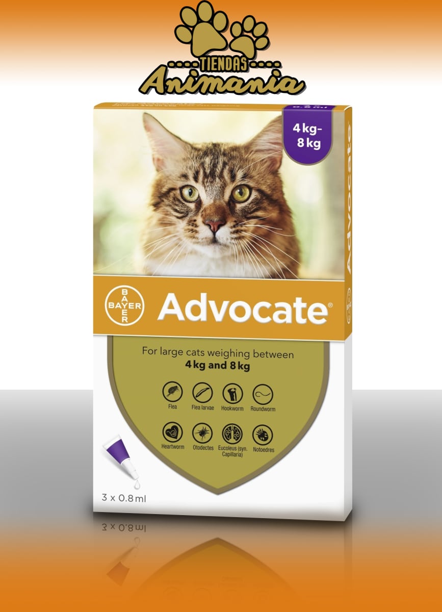 ADVOCATE GATOS DE 4 8 KG Animania advocate-gatos-de-4-8-kg-animania