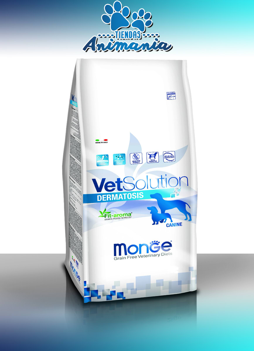 MONGE PERRO VET SOLUTION DERMATOSIS 2 KG | Animania
