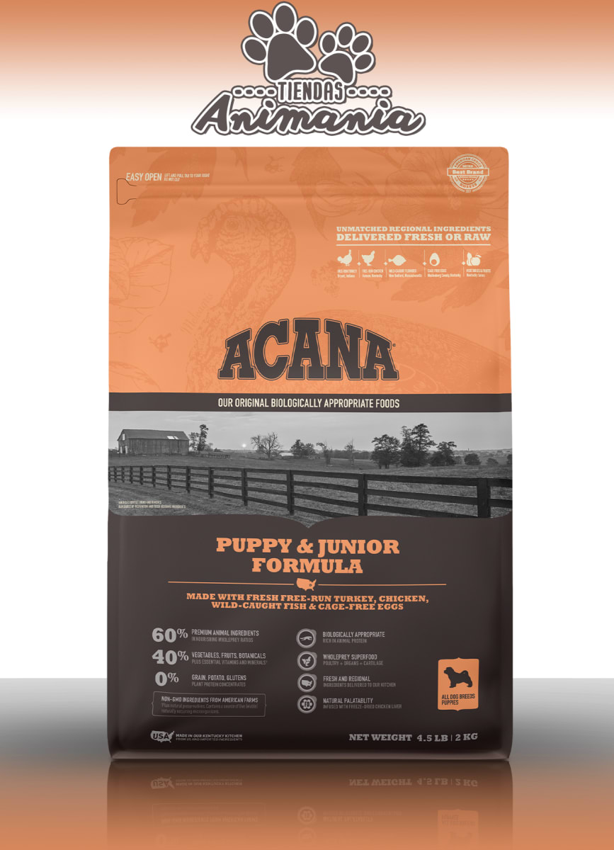 ACANA PERRO PUPPY & JUNIOR 2 KG | Animania