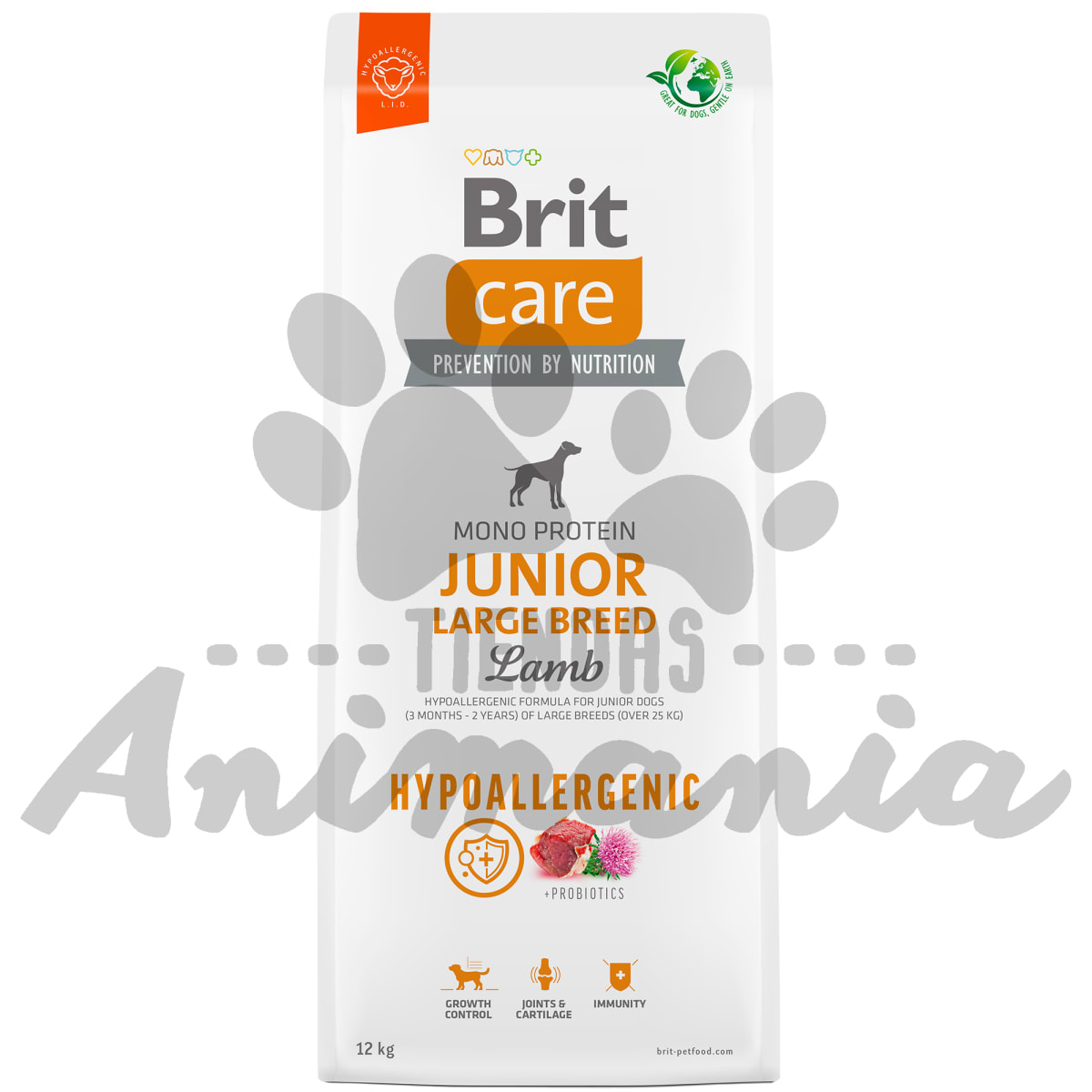 BRIT CARE – DOG – Hypoallergenic Junior Large Breed 12 kg