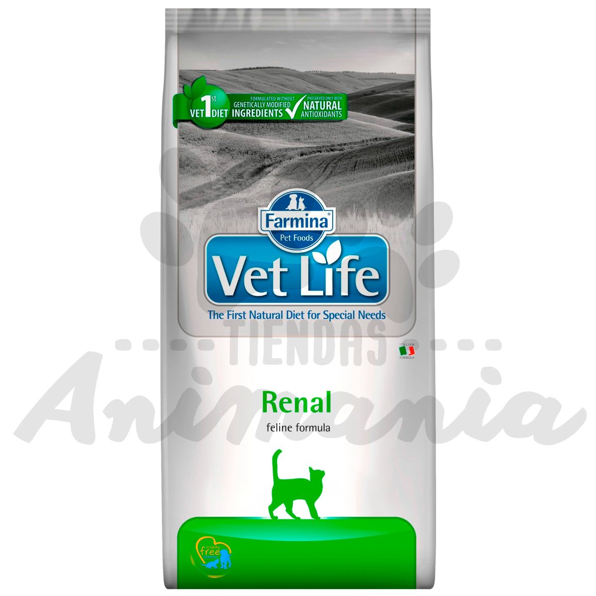 VET LIFE CAT RENAL 2 KG | Animania