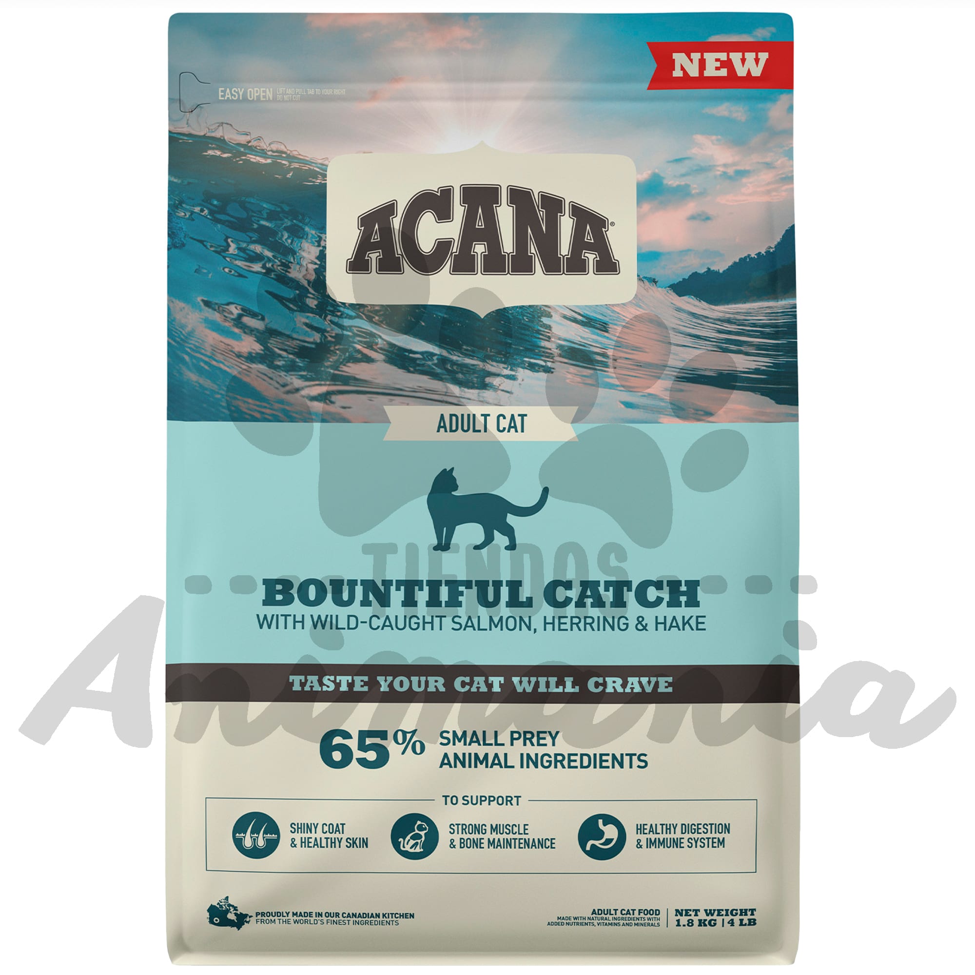 ACANA GATO BOUNTIFUL CATCH 4.5 KG Animania