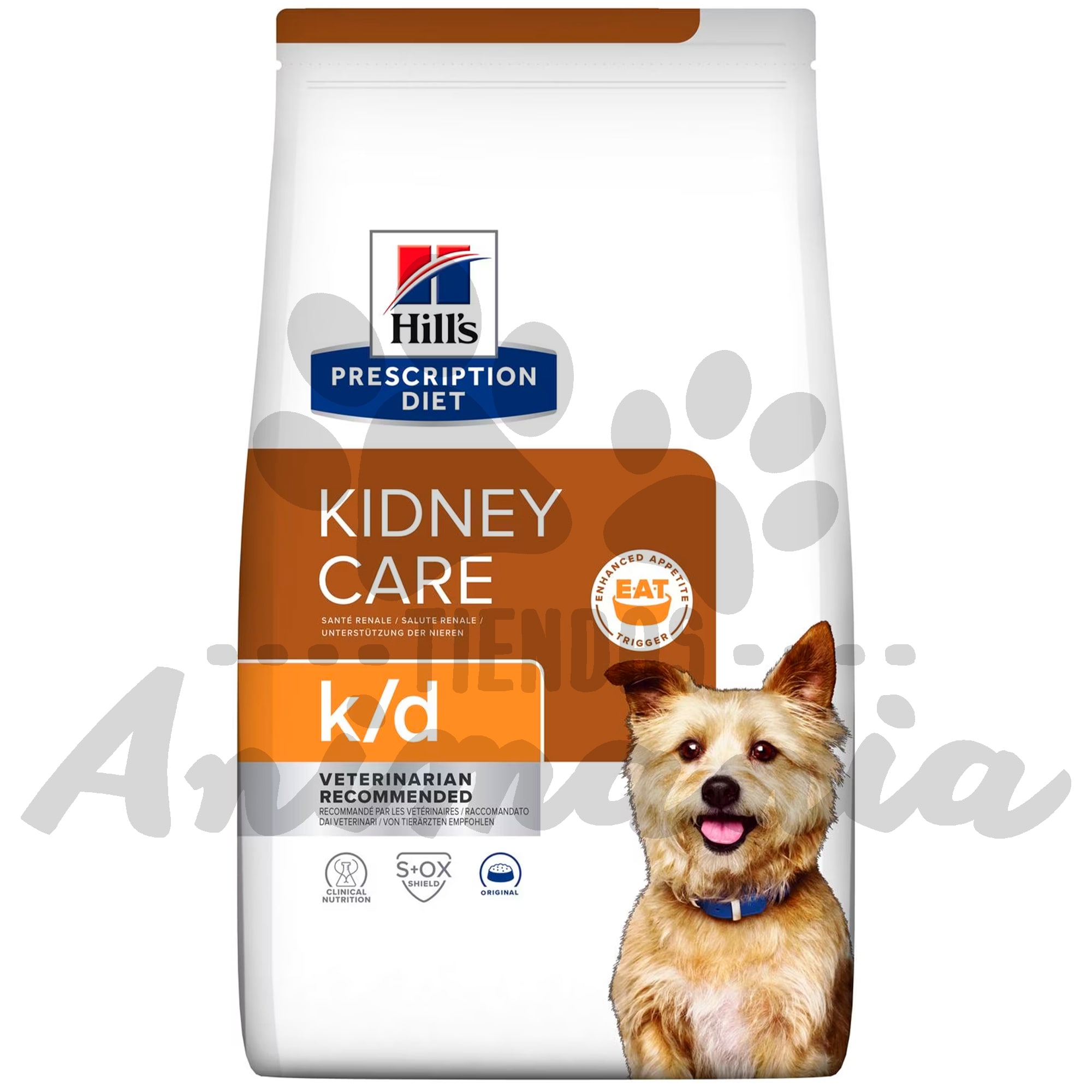HILLS PERRO ADULTO K/D (CUIDADO RENAL) 3.85 KG | Animania