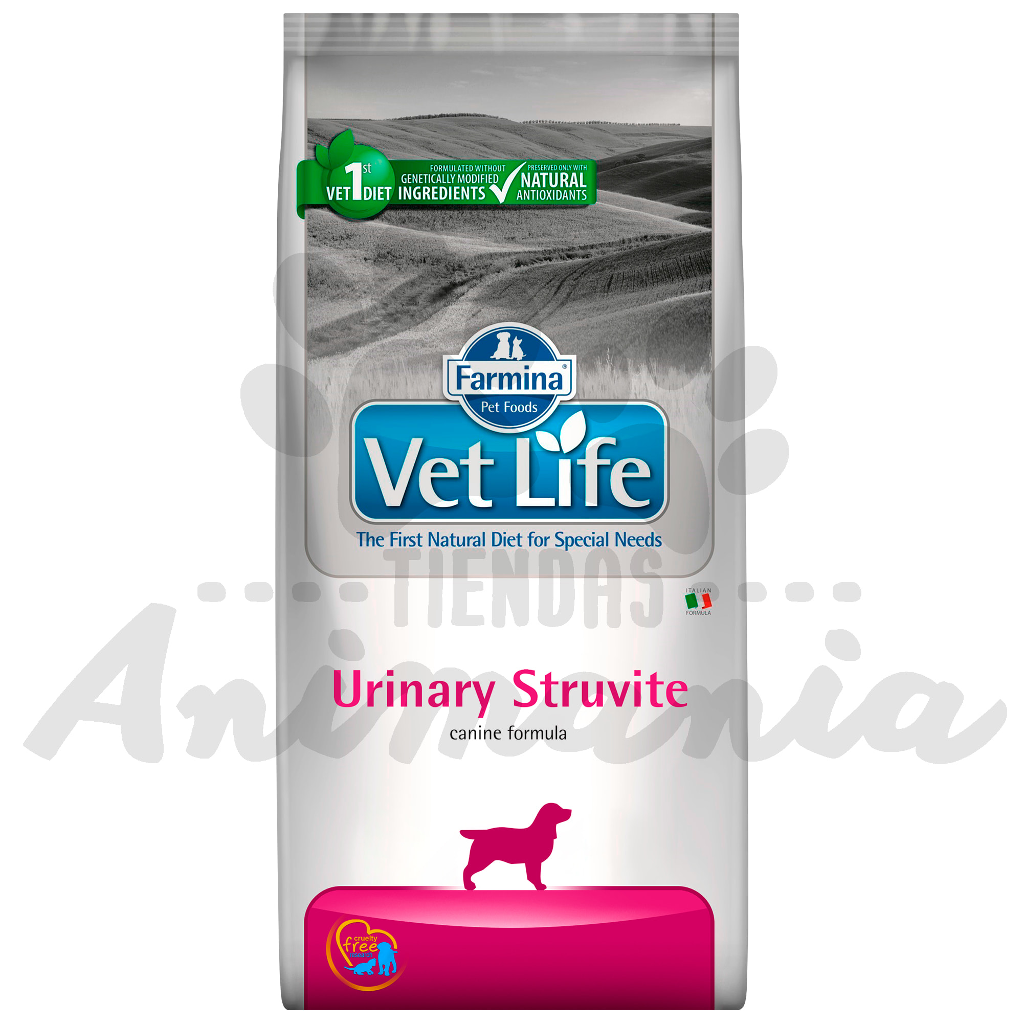 VET LIFE DOG URINARY STRUVITE 10 KG | Animania