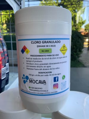 CLORO GRANULADO PISCINA MOCAVA1