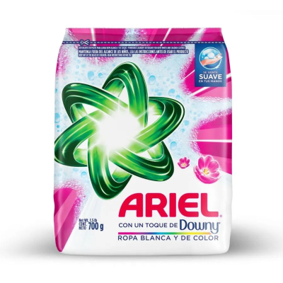 DETERGENTE ARIEL EN POLVO 700 GR1