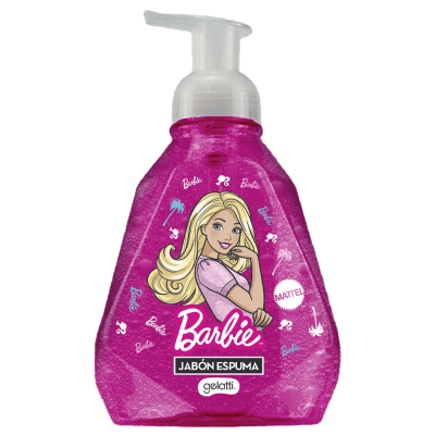 JABON ESPUMA BARBIE GELATTI1