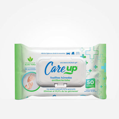 TOALLA ANTIBACTERIAL CARE UP1