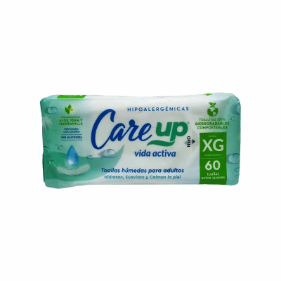 TOALLA HUMEDA ADULTO CARE UP1