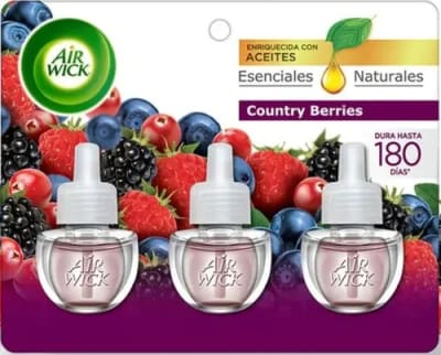 KIT REPUESTO ELECTRICO AIRWICK COUNTRY BERRIES 20 ML1