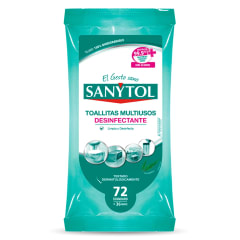 TOALLAS DESINFECTANTES SANYTOL