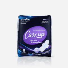 TOALLA HIGIENICA NOCTURNA CARE UP
