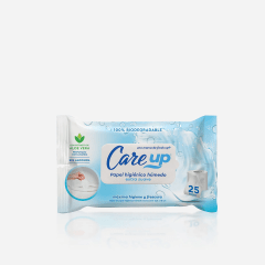 PAPEL HIGIENICO HUMEDO CARE UP 25UN