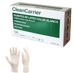 GUANTE LATEX CLEANCARRIER