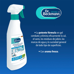ANTISARRO Y CAL PARA BAÑOS