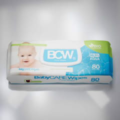 TOALLA HUMEDA BABYCARE WATER 80 UN