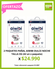 MANGA PAÑAL AIWIBI DULCE NOCHE