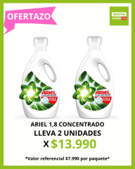 PACK ARIEL 1,8 CONCENTRADO