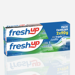 PACK PASTA DENTAL FRESH UP TRIPLE ACCION 90 GR