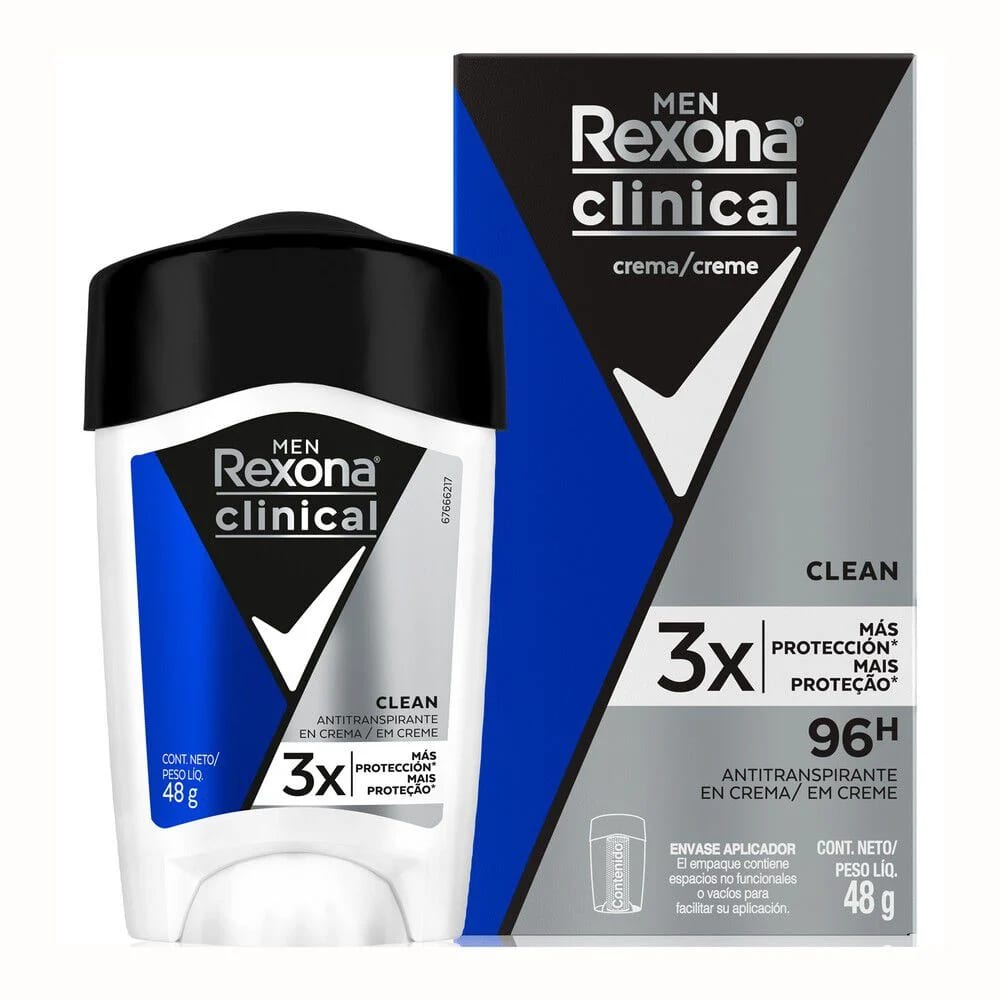 DESODORANTE REXONA CLINICAL 48 GR 0