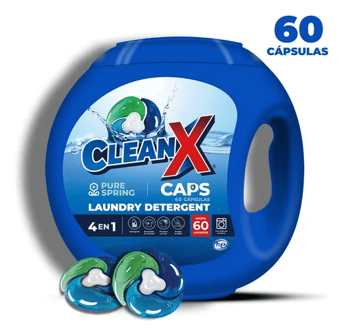 DETERGENTE CLEAN X 4 EN 1 60 CAPSULAS 0