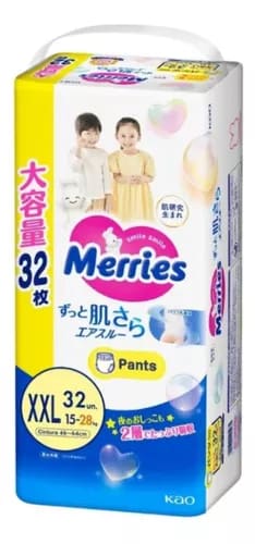 PAÑALES MERRIES PANTS ULTRA JUMBO2