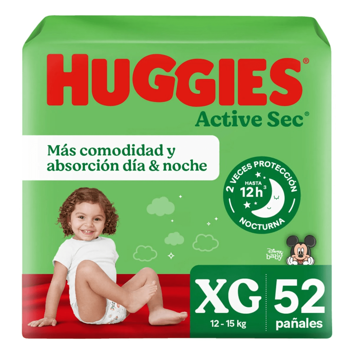 PAÑAL HUGGIES ACTIVE SEC4