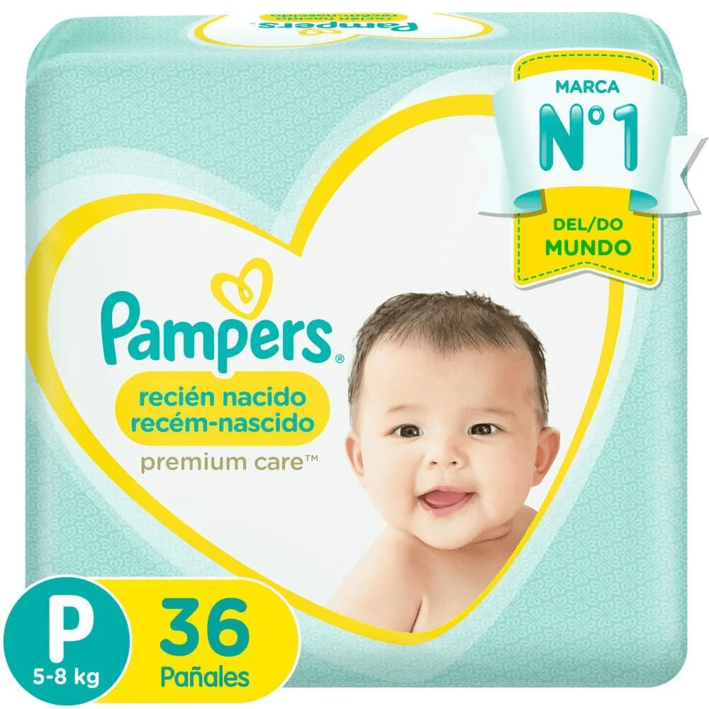 PAÑAL PAMPERS PREMIUM CARE2