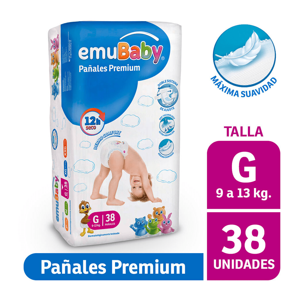 PAÑAL EMUBABY PREMIUM5